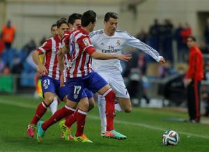 Atletico - Real Madrid: Quyết đấu tại Vicente Calderon