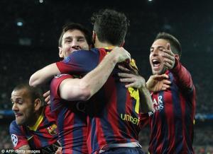 Thua oanh liệt Barcelona, Man City nối gót Arsenal rời khỏi Champions League