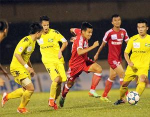 SL Nghệ An tiếp tục thua B.Bình Dương