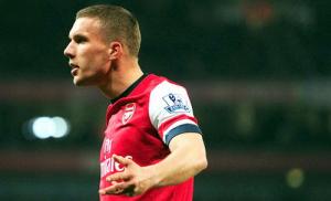 Podolski tuyên bố muốn rời Arsenal, Inter và Juve mừng thầm