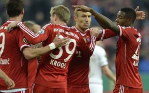 Bayern vào chung kết Cup quốc gia gặp Dortmund