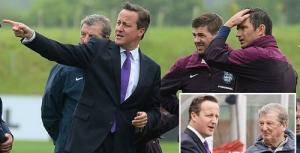 Thủ tướng Anh viếng thăm thầy trò Roy Hodgson: Điềm báo không lành cho Tam sư