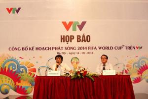 VTV chính thức công bố bản quyền truyền hình VCK World Cup 2014