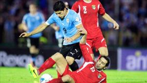 Không Suarez, Uruguay vẫn hạ Bắc Ireland