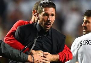 Diego Simeone không buồn, chỉ cảm thấy đắng lòng một chút