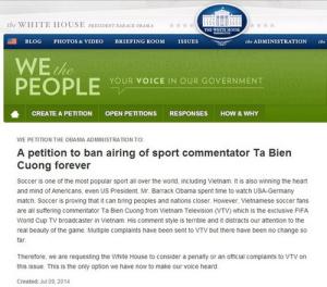 BLV Tạ Biên Cương chuẩn bị bị... chính phủ Mỹ sờ gáy !?