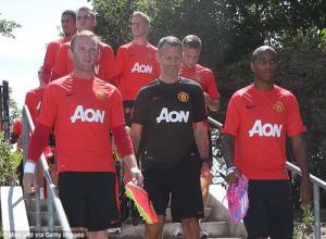 M.U khổ luyện trên đất Mỹ