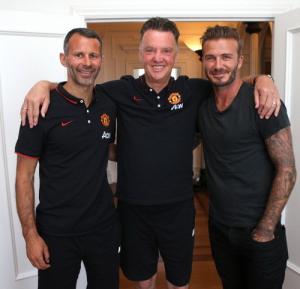David Beckham ghé thăm thầy trò Van Gaal