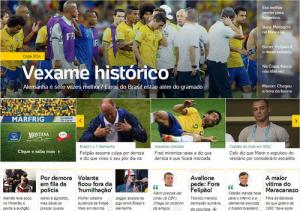 Truyền thông quốc tế sốc trước thất bại nhục nhã của Brazil