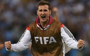 Huyền thoại Miroslav Klose giã từ sự nghiệp thi đấu quốc tế
