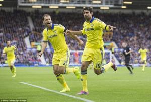 Terry hết lời ca ngợi Diego Costa sau trận đại thắng Everton