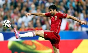 Diego Costa hạ quyết tâm giải hạn cơn khát bàn thắng ở ĐT Tây Ban Nha