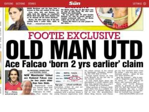 Nghi án: Radamel Falcao gian lận tuổi?