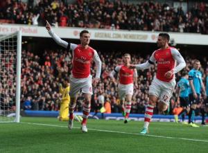 Arsenal 3-0 Stoke City (Kết thúc): Chiến thắng dễ hơn dự kiến