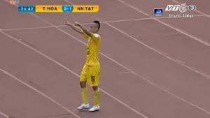Video bàn thắng: Thanh Hóa 2-1 Hà Nội T&T (Vòng 5 V-League 2015)