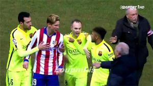 Torres đòi đánh Neymar ngay trên sân (Atletico vs Barcelona)