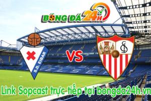 Link sopcast xem trực tiếp Eibar vs Sevilla (23h15-17/10)