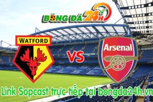 Link sopcast xem trực tiếp Watford vs Arsenal (23h30-17/10)