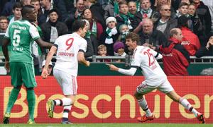 Bayern lập kỷ lục mới ở Bundesliga, sẵn sàng đại chiến Arsenal
