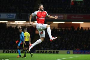 Dư âm trận Watford 0-3 Arsenal: Đã đến lúc để “siêu dự bị” Giroud đá chính