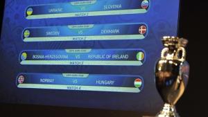 Kết quả bốc thăm vòng play-off EURO 2016: Thụy Điển chạm trán Đan Mạch