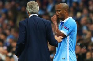Kompany phủ nhận chuyện lục đục với HLV Pellegrini
