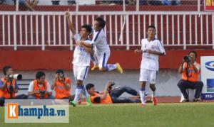 Video clip bàn thắng: U21 An Giang 1-0 U21 Bình Định (VCK quốc gia 2015)