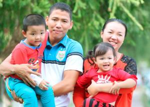 Tổ ấm của tiền đạo giữ kỷ lục 4 lần vô địch V-League