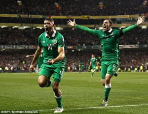 Ireland 2-0 (3-1) Bosnia: Sao Premier League tỏa sáng