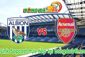 Link sopcast West Bromwich vs Arsenal (22h00-21/11)