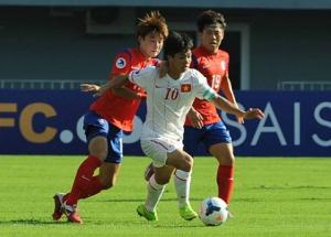U21 HAGL 0-1 U19 Hàn Quốc (Kết thúc): Thất bại muối mặt trước đội bóng đàn em