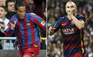 Từ Ronaldinho tới Iniesta: Những kẻ chinh phục vĩ đại