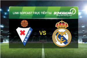 Link sopcast xem trực tiếp Eibar vs Real Madrid (22h00-29/11)