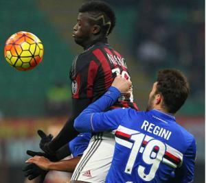 Video clip bàn thắng: AC Milan 4-1 Sampdoria (Vòng 14 Serie A 2015/2016)