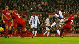 Video clip bàn thắng: Liverpool 1-2 Crystal Palace (Vòng 12 Ngoại hạng Anh 2015/16)