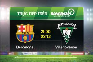 Barcelona 6-1 Villanovense: Dàn sao trẻ La Masia đánh tennis trên Nou Camp