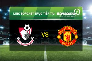 Link sopcast xem trực tiếp Bournemouth vs MU (0h30-13/12)