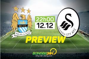 Man City vs Swansea (22h ngày 12/12): Hạ “rắn không đầu”