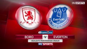 Video clip bàn thắng: Middlesbrough 0-2 Everton (Tứ kết Cúp Liên đoàn Anh 2015/2016)