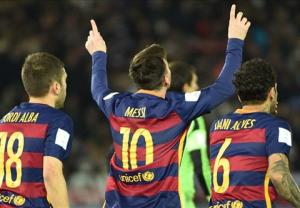 Messi nổ tung trời sau khi giúp Barca hoàn tất cú ăn 5