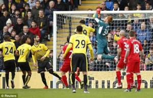 Video clip bàn thắng: Watford 3-0 Liverpool (Vòng 17 Premier League 2015/16)