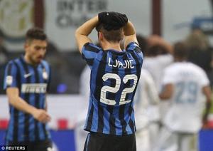 Inter Milan 1-2 Lazio: Thất bại sốc