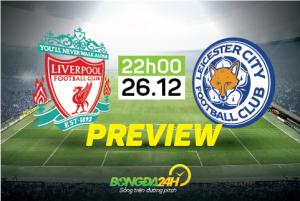 Liverpool vs Leicester City (22h 26/12): Chết đuối gặp... cá mập