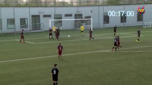 Siêu phẩm tiki-taka trong 17 giây của đội trẻ Barca