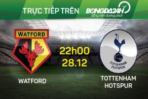 Watford 1-2 Tottenham (KT): Chiến thắng nghẹt thở trong thế hơn người