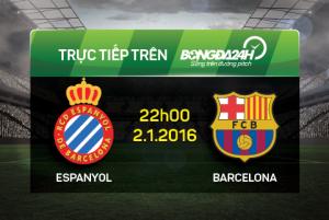 Espanyol 0-0 Barcelona (KT): MSN tắt ngóm, derby Catalan chia điểm nhạt