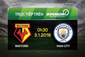 Watford 1-2 Man City (KT): Màn thắng ngược mở màn 2016 của đại thiếu gia