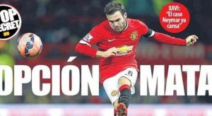 Barca “săn Mata của Man Utd về thay Xavi