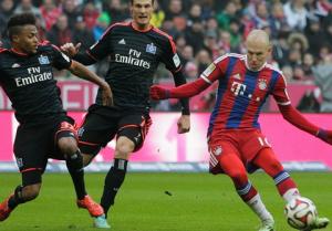 Bayern Munich 8-0 Hamburg: Màn huỷ diệt kinh hoàng của Hùm xám