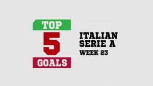 5 bàn thắng đẹp nhất vòng 23 Serie A 2014-2015